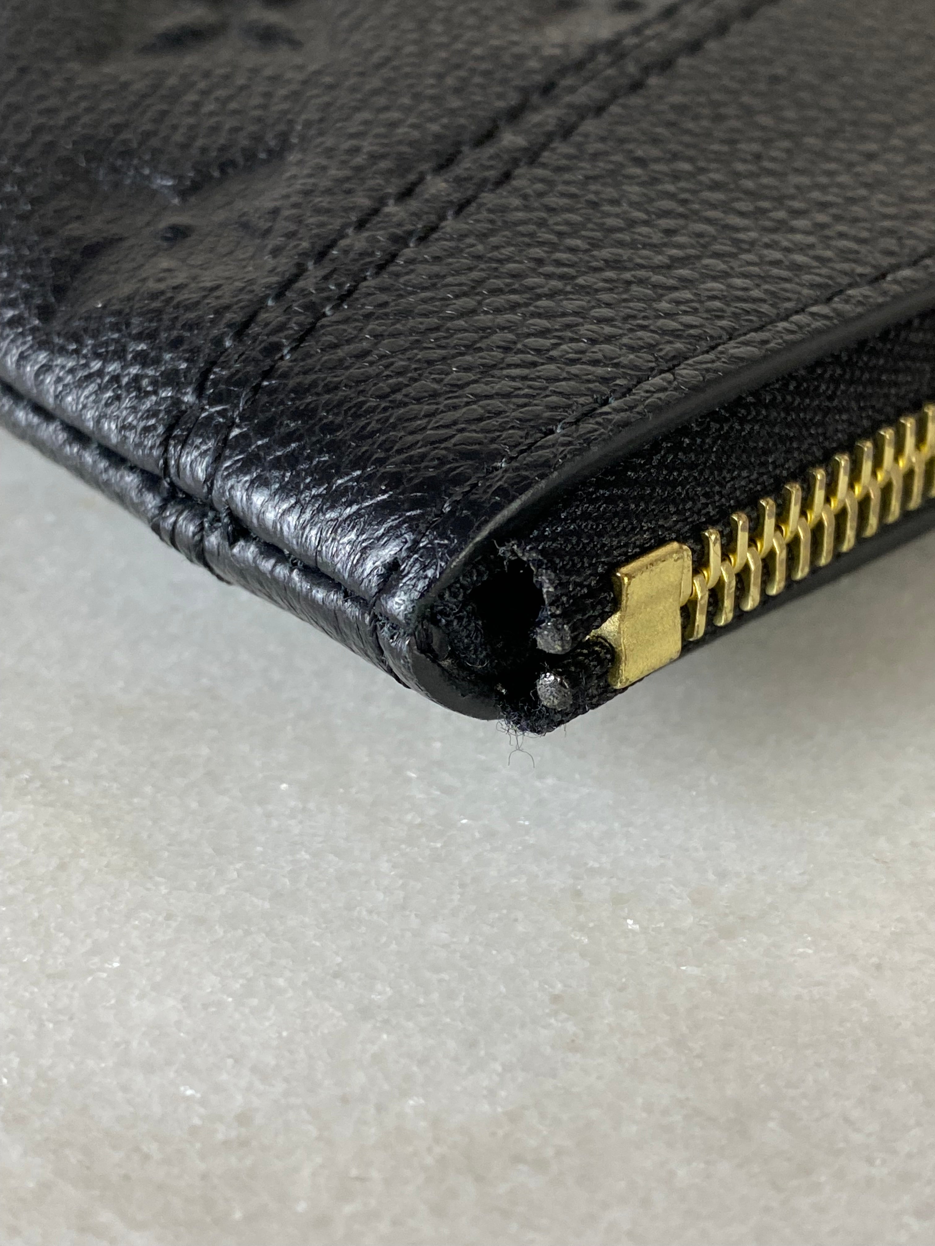 Louis Vuitton Black Empreinte Pouch-Pouch-Louis Vuitton-The Closet Egypt