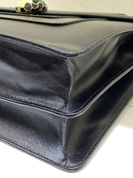 Bvlgari Black Serpenti Forever Shoulder bag-handbag-Bvlgari-The Closet Egypt