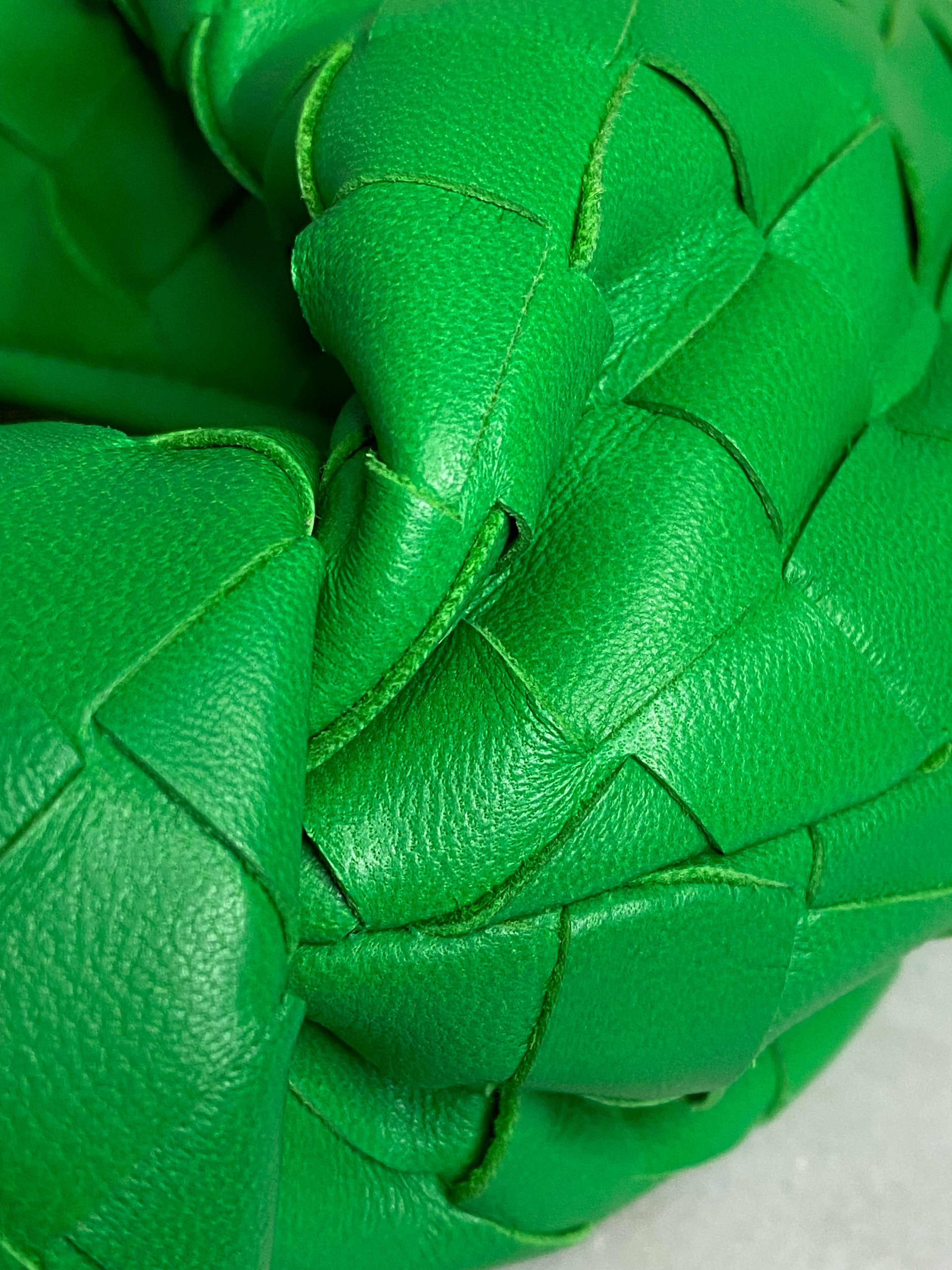 Bottega Veneta Green Jodie Mini Bag-handbag-Bottega Veneta-The Closet Egypt