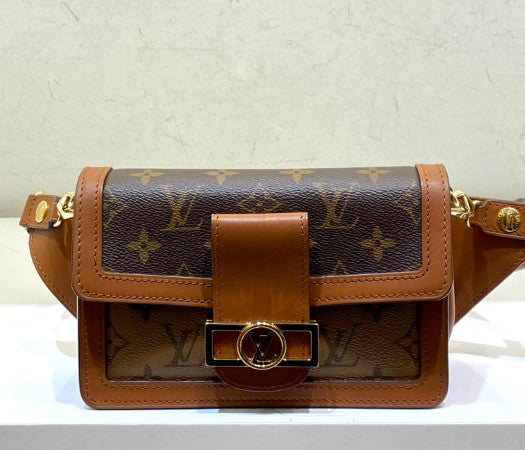 Louis Vuitton Reverse Monogram Dauphine Mini Waist Bag-Waist Bag-Louis Vuitton-The Closet Egypt