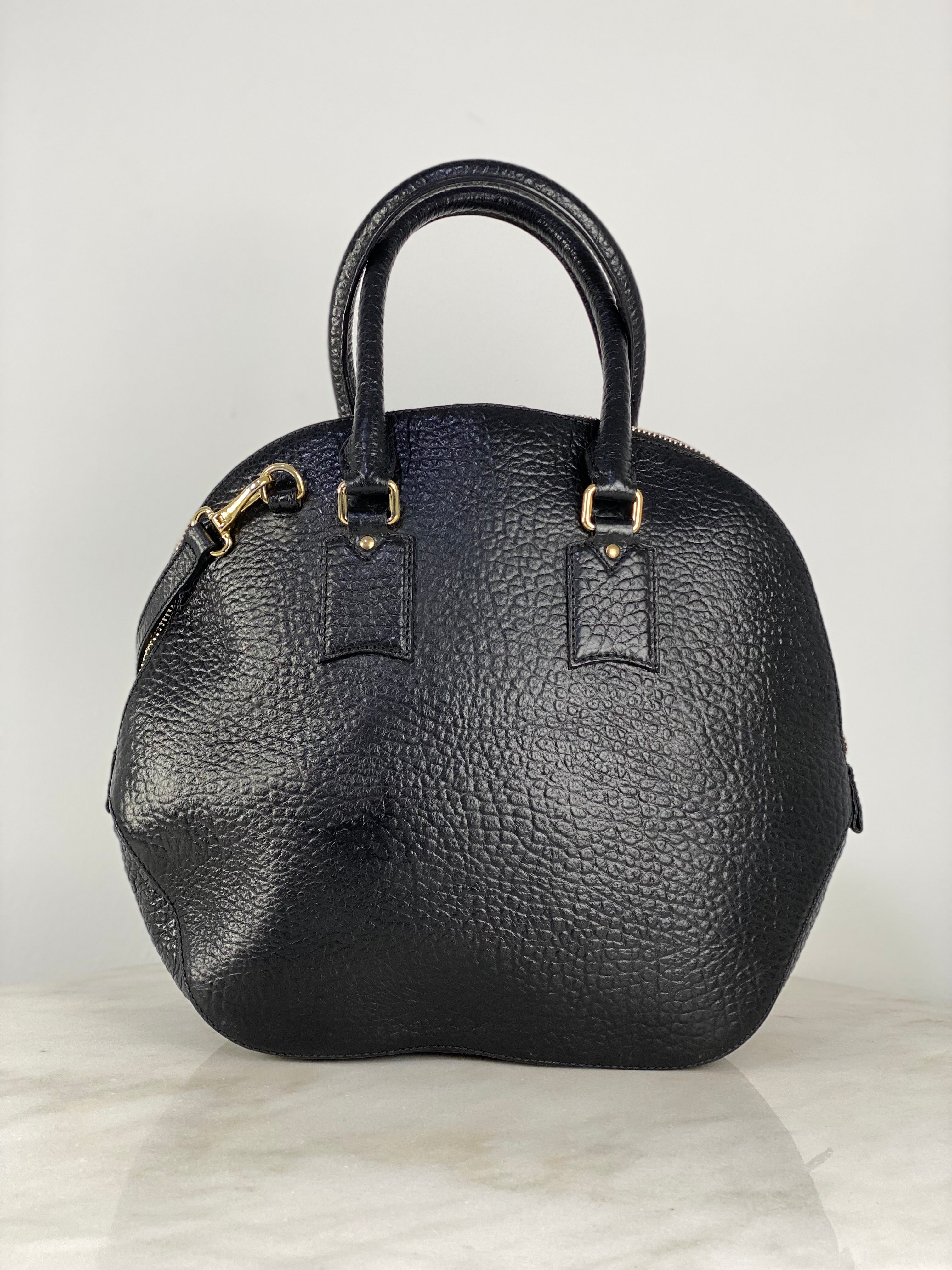 Burberry Black Orchard Large Bag W/ Strap