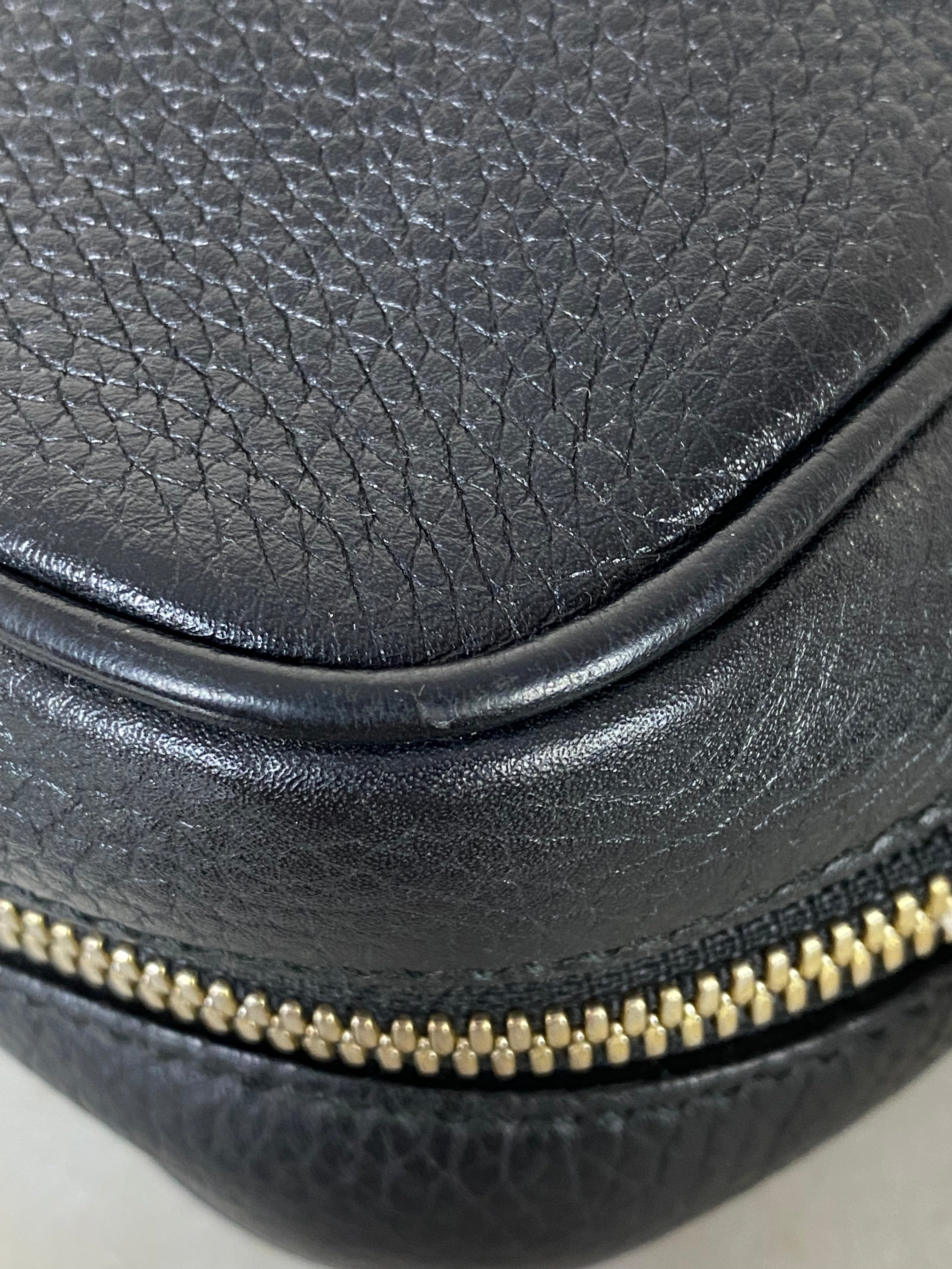 Gucci Black Soho Disco Camera Crossbody Bag