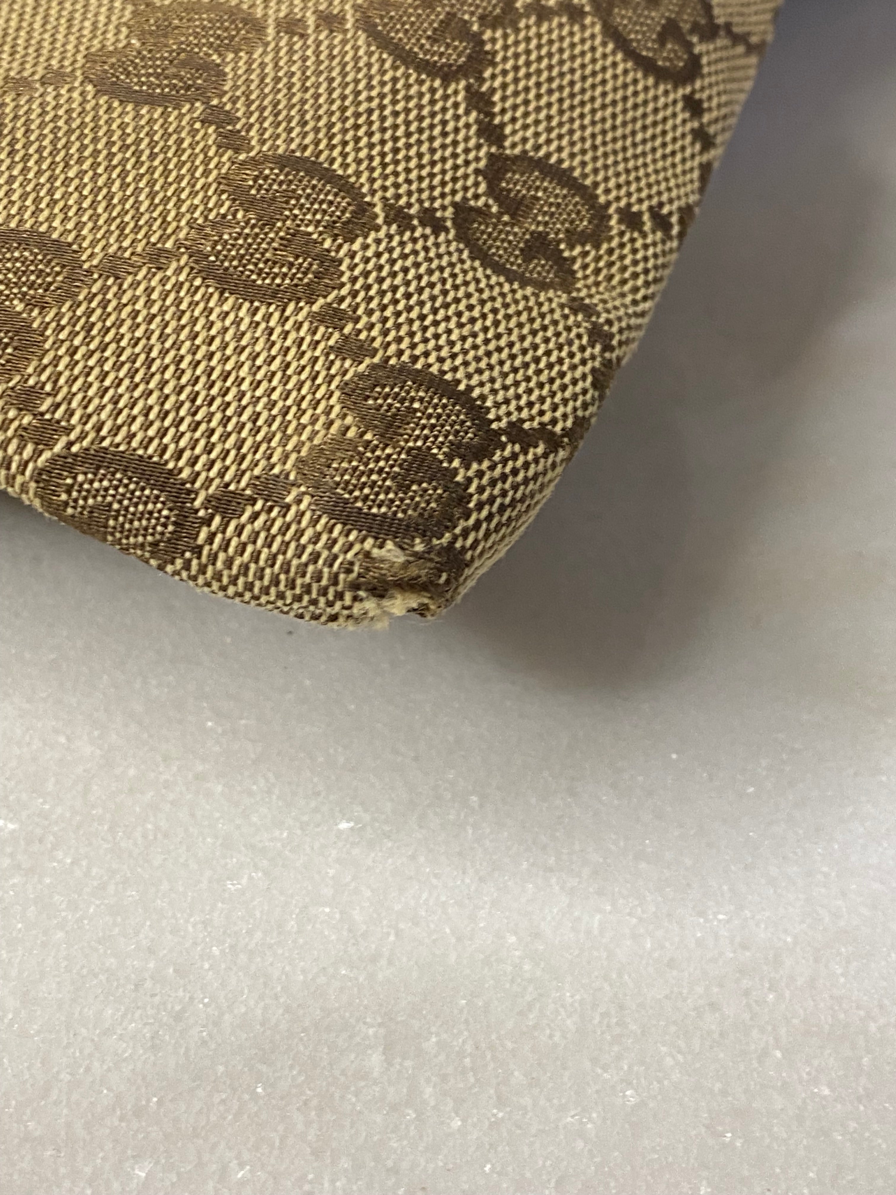 Gucci Brown GG Double Pocket Belt Bag-Belt Bag-Gucci-The Closet Egypt