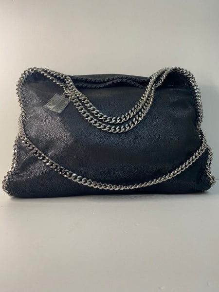 Stella Mccartney Black Falabella Medium Bag-handbag-Stella Mccartney-The Closet Egypt