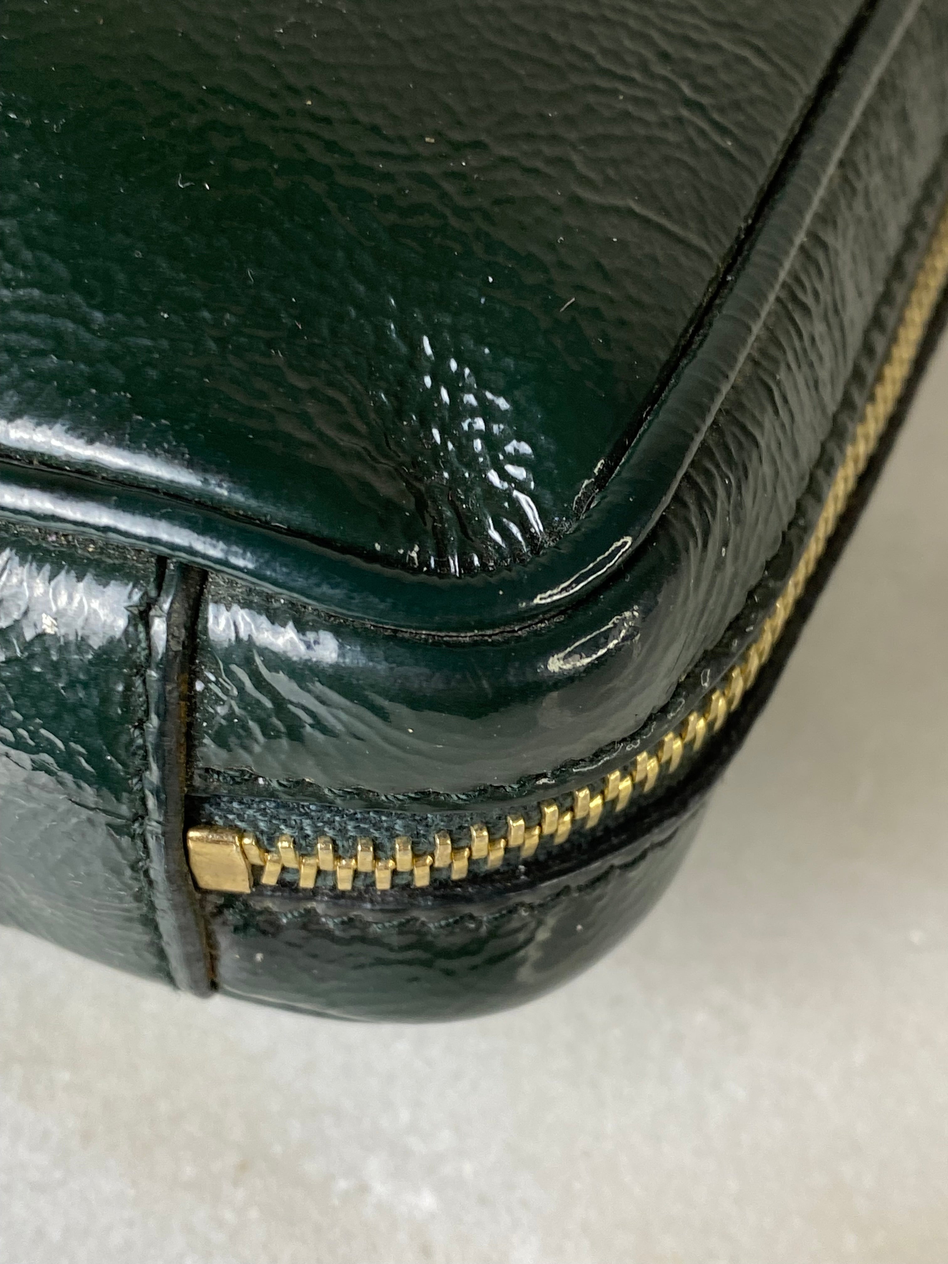 YSL Green Belle De Jour Chain Pouch-Pouch-YSL-The Closet Egypt