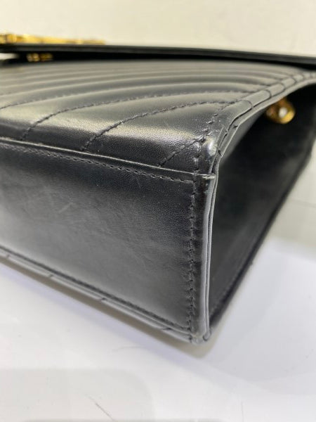 YSL Black Envelope Large Bag-handbag-YSL-The Closet Egypt