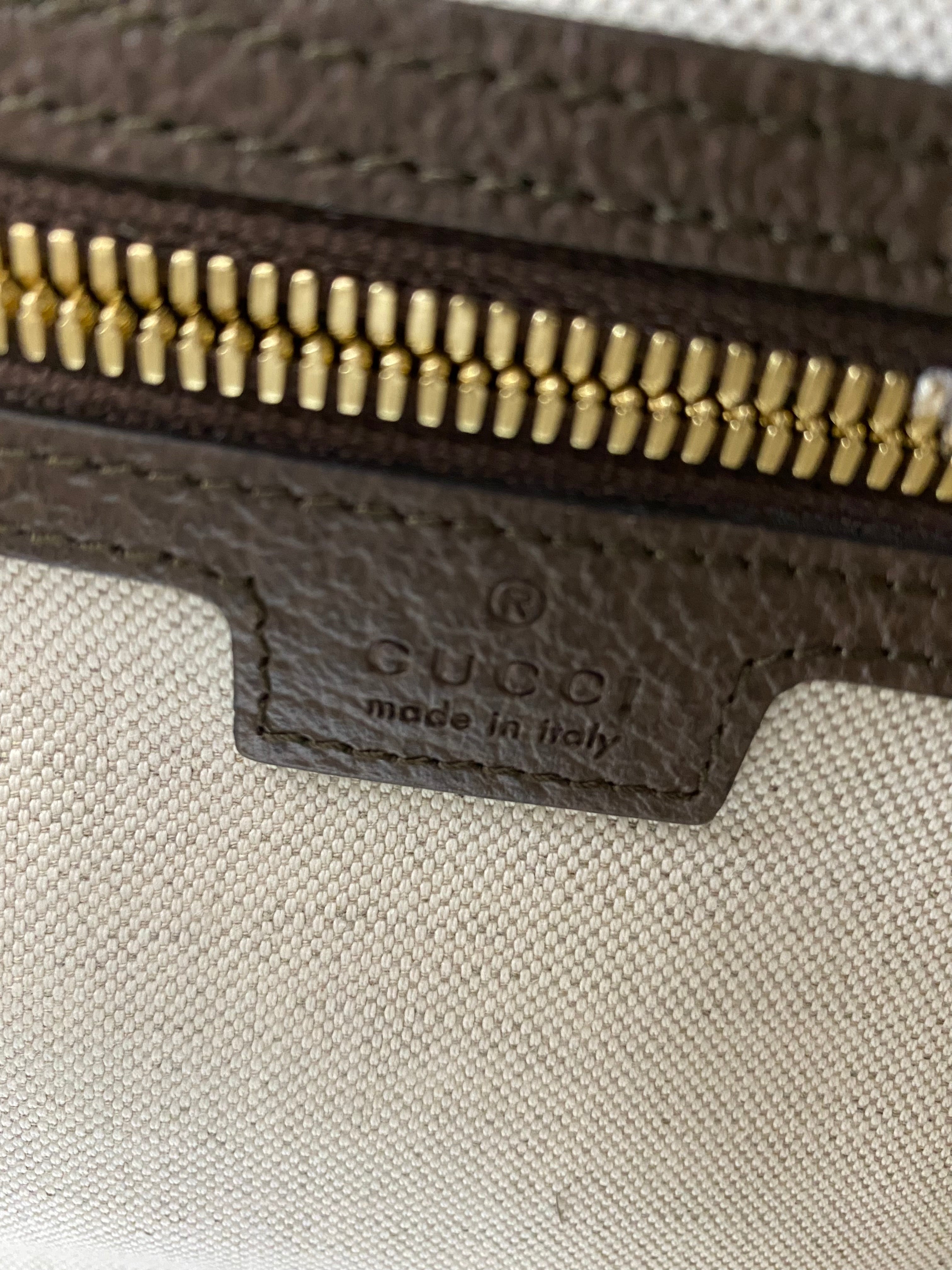 Gucci Bicolor GG Jumbo Messenger Bag