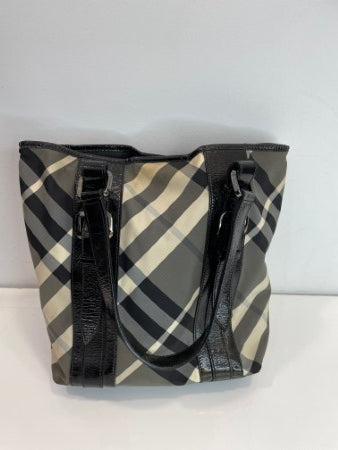 Burberry Black Beat Check Shoulder Bag-handbag-Burberry-The Closet Egypt