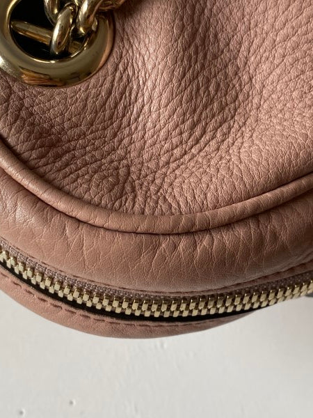 Gucci Pink Camera Soho Neiman Exclusion Double Chain Shoulder Bag-handbag-Gucci-The Closet Egypt