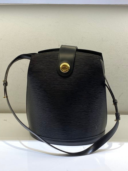 Louis Vuitton Noir Bucket Bag-handbag-Louis Vuitton-The Closet Egypt