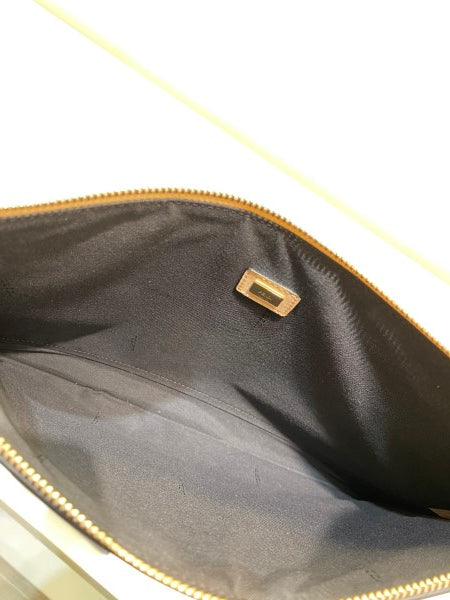 Fendi Bicolor Flat Roma Clutch-Clutch-Fendi-The Closet Egypt