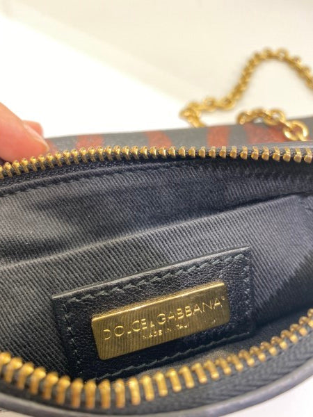 Dolce & Gabbana Leopard Mini Crossbody Chain Wallet-Wallet Chain-Dolce & Gabbana-The Closet Egypt