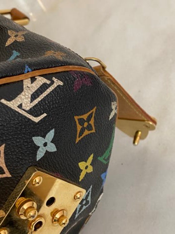 Louis Vuitton Black Multicolor Monogram Speedy 30 Bag-handbag-Louis Vuitton-The Closet Egypt