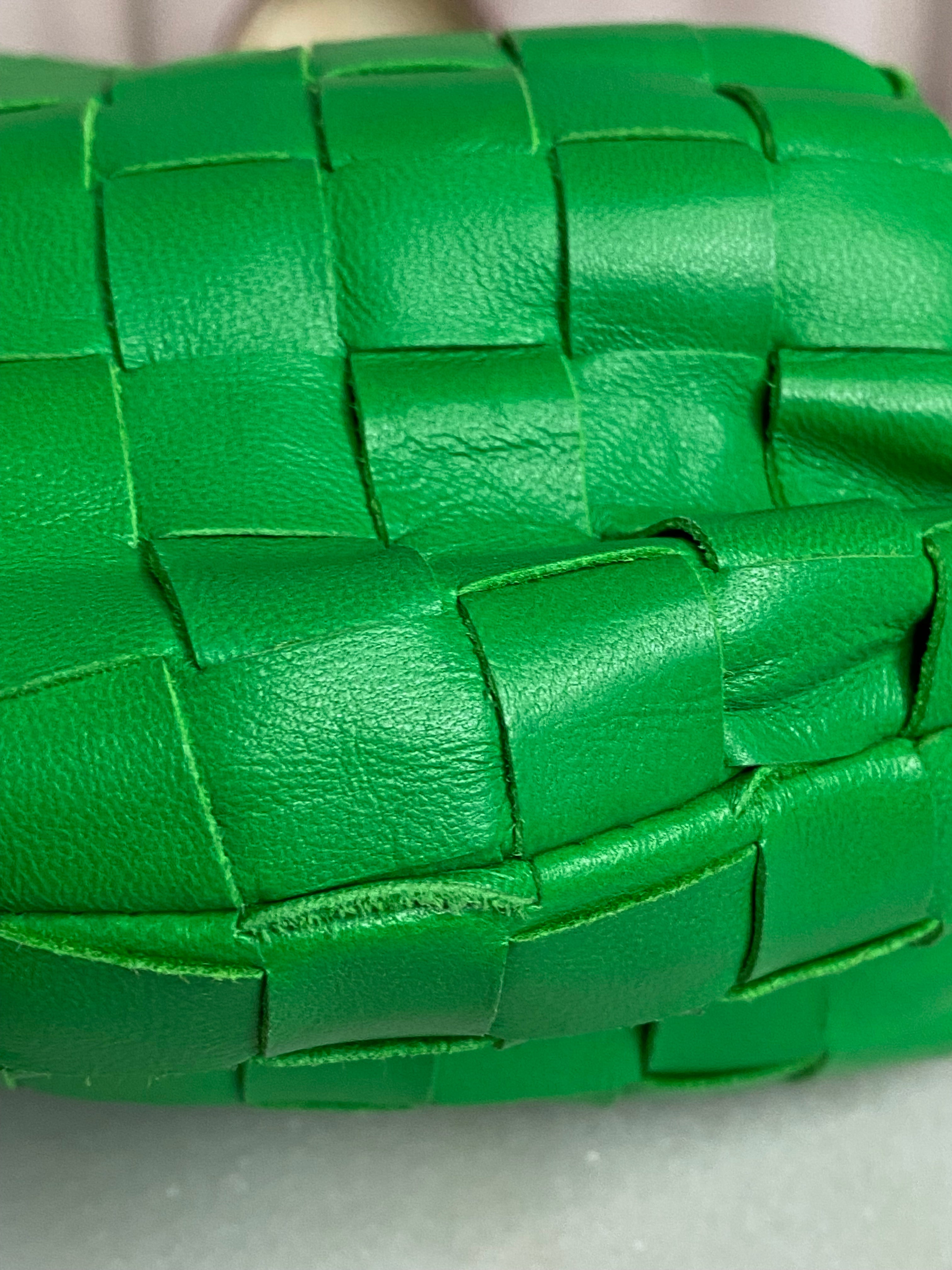 Bottega Veneta Green Jodie Mini Bag-handbag-Bottega Veneta-The Closet Egypt