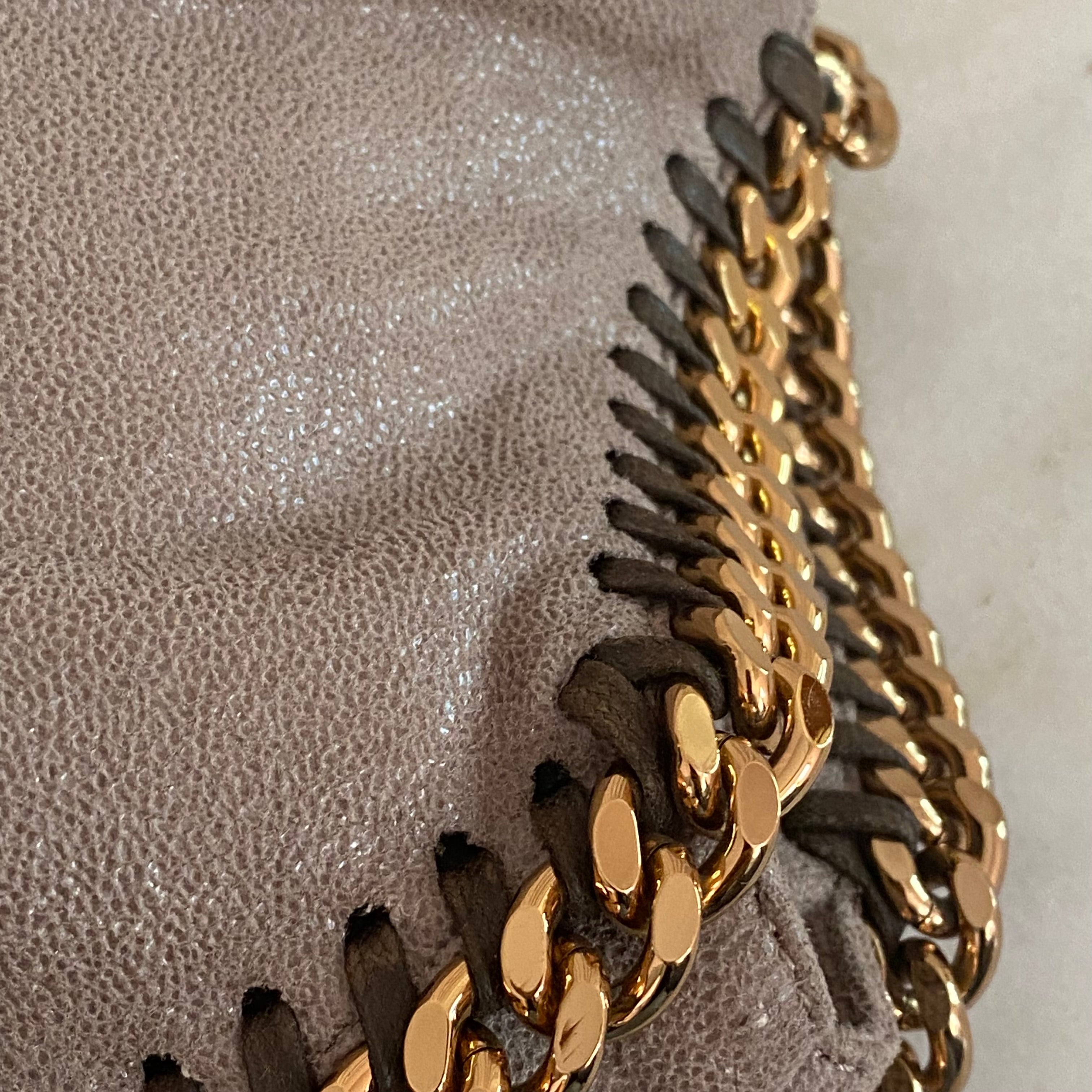 Stella Mccartney Cafe Falabella Double Chain Bag-handbag-Stella Mccartney-The Closet Egypt