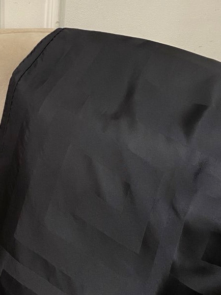 Givenchy Black Logo Print Silk Scarf-Scarf-Givenchy-The Closet Egypt