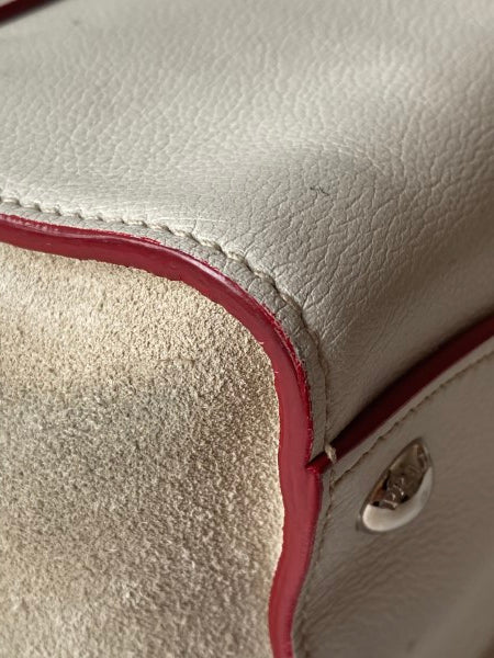 Prada White Twin Pocket Tote Bag-handbag-Prada-The Closet Egypt