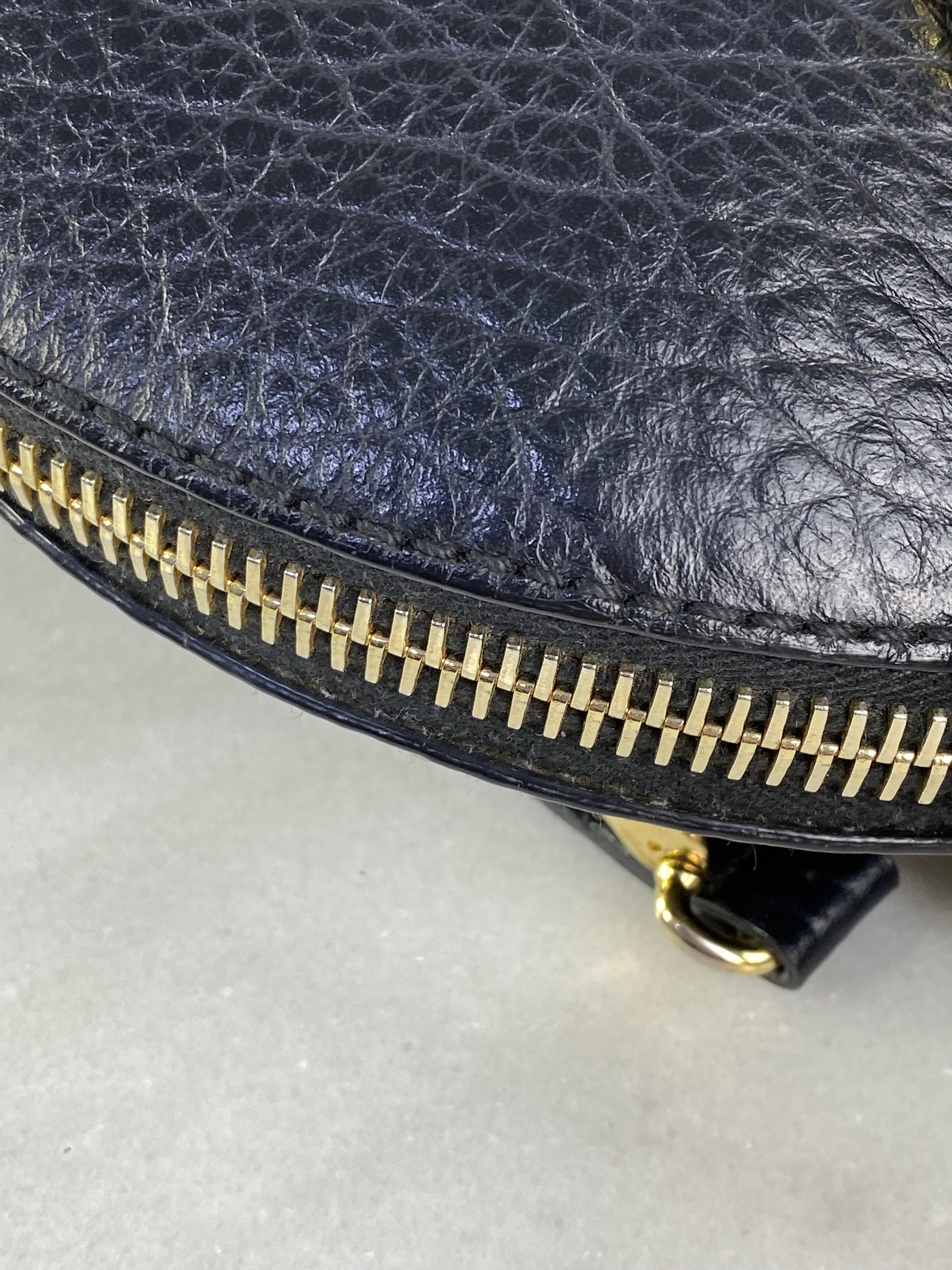 Burberry Black Orchard Large Bag W/ Strap