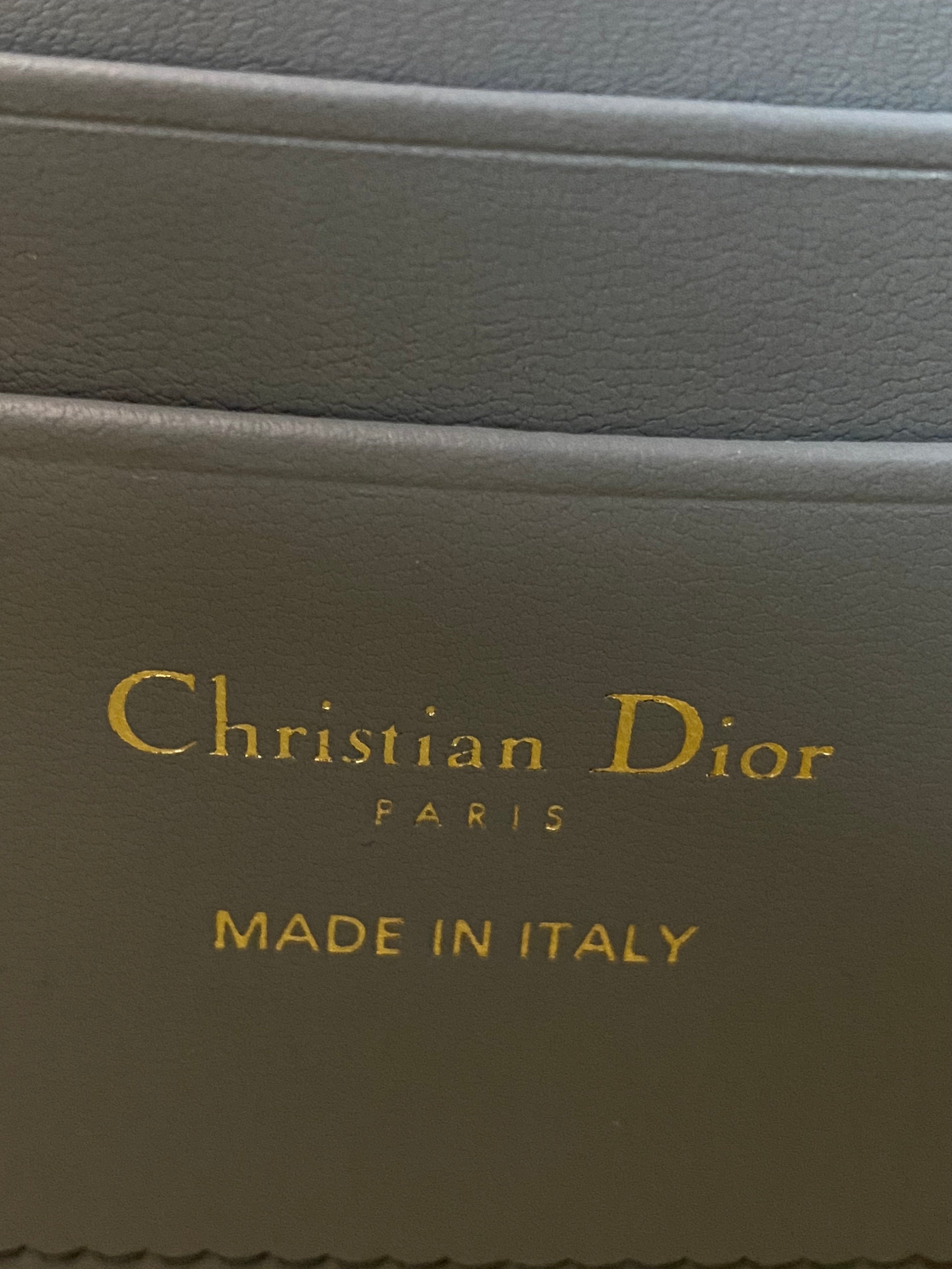 Christian Dior Grey Montaigne Pouch-Pouch-Christian Dior-The Closet Egypt