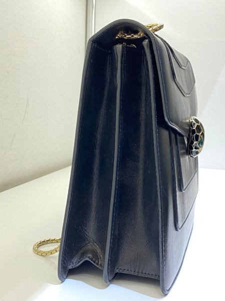 Bvlgari Black Serpenti Forever Shoulder bag-handbag-Bvlgari-The Closet Egypt