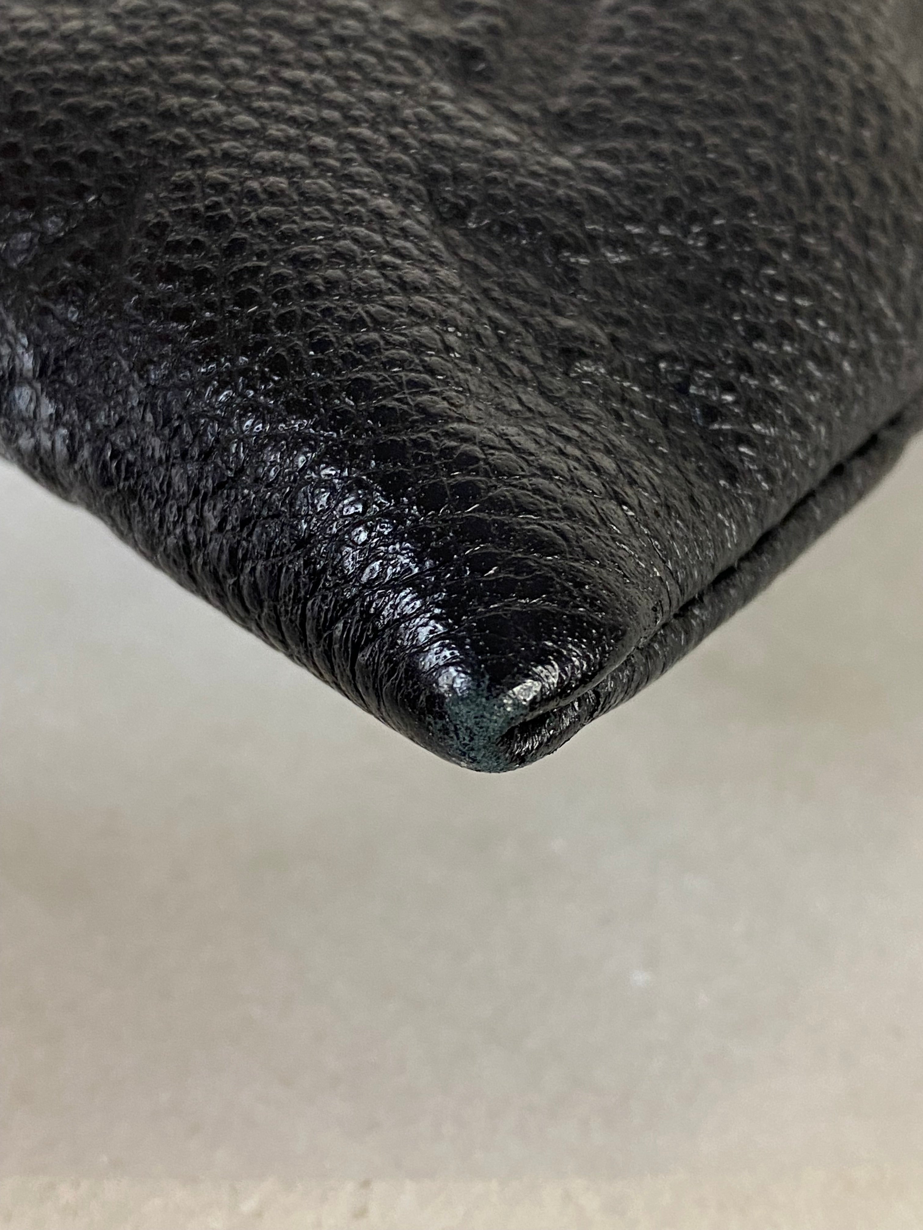 Louis Vuitton Black Empreinte Pouch-Pouch-Louis Vuitton-The Closet Egypt