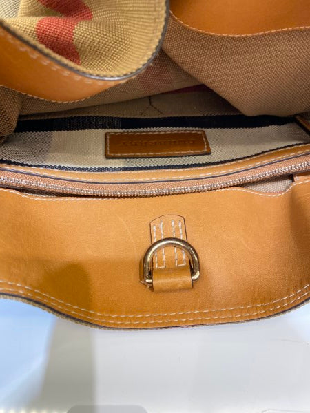 Burberry Camel House Check Bucket Bag-handbag-Burberry-The Closet Egypt