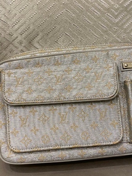 Louis Vuitton Silver Monogram Mckenna Chain Bag-handbag-Louis Vuitton-The Closet Egypt