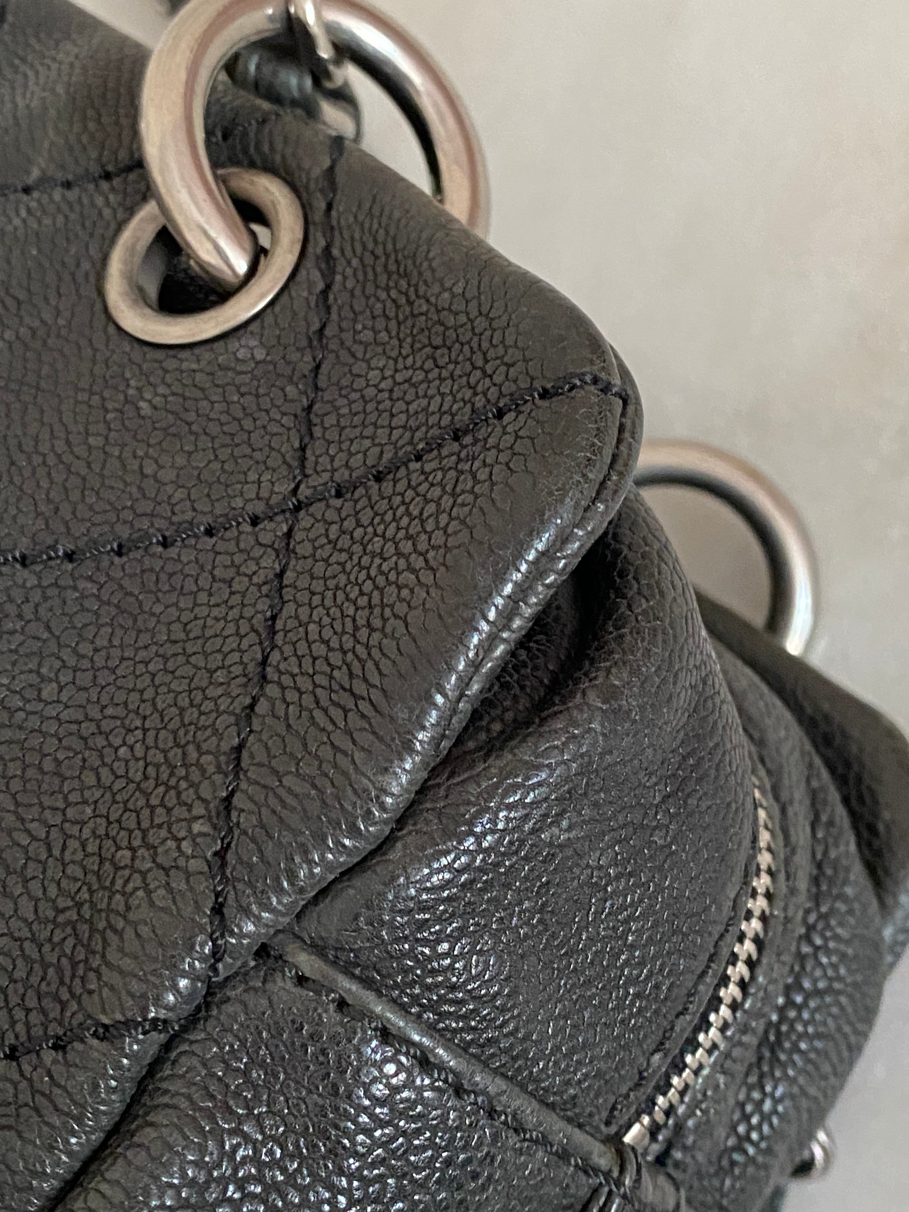 Chanel Black Distressed Outdoor Ligne Bag-handbag-Chanel-The Closet Egypt