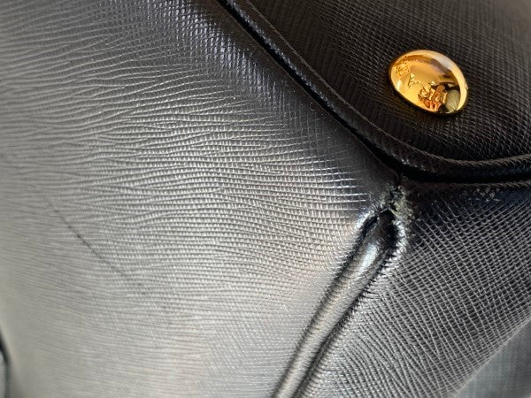 Prada Black Saffiano Galleria Large Tote Bag-handbag-Prada-The Closet Egypt