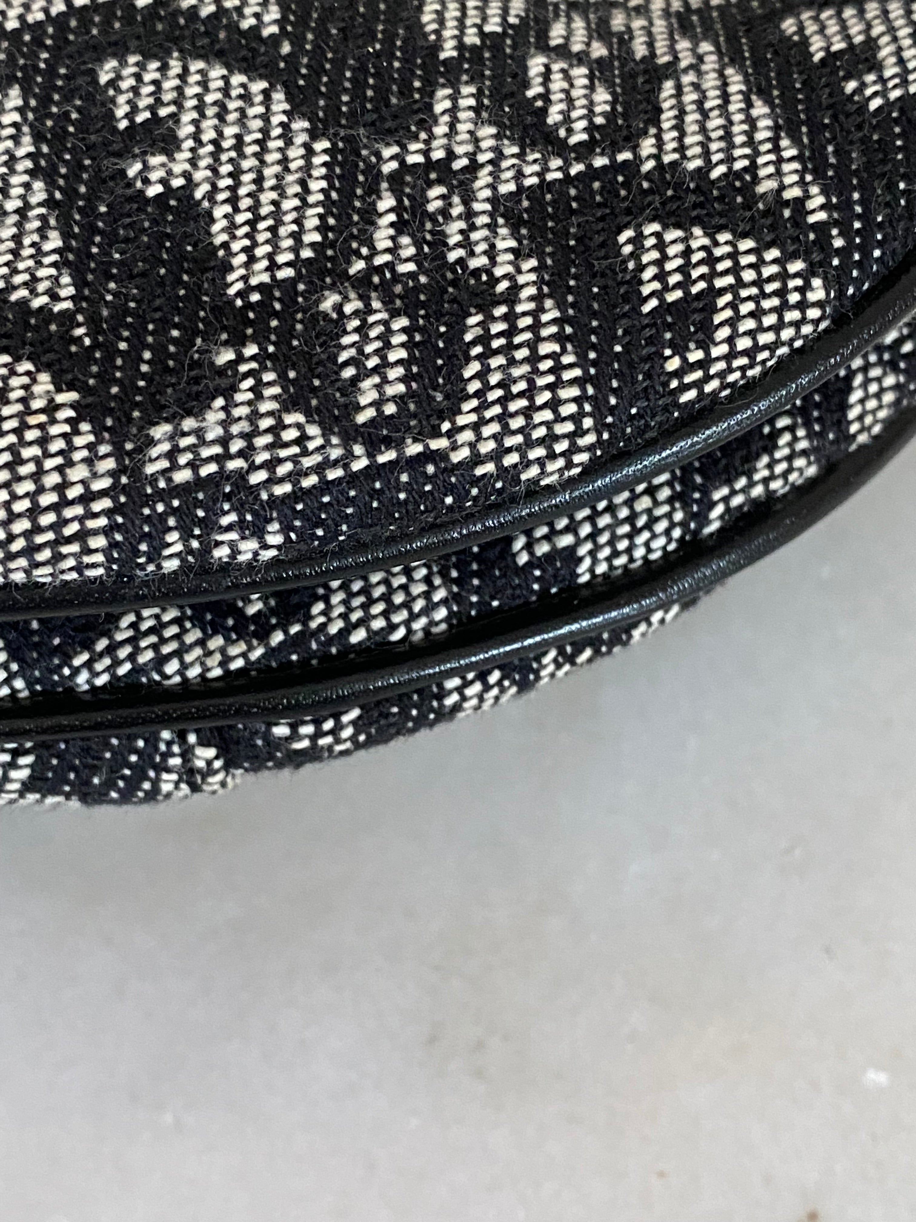 Christian Dior Black Oblique Saddle Bag-handbag-Christian Dior-The Closet Egypt