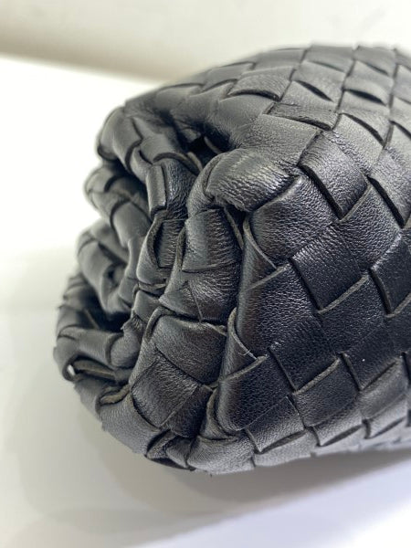 Bottega Veneta Black Intrecciato Clutch with Teen Pouch-Clutch-Bottega Veneta-The Closet Egypt
