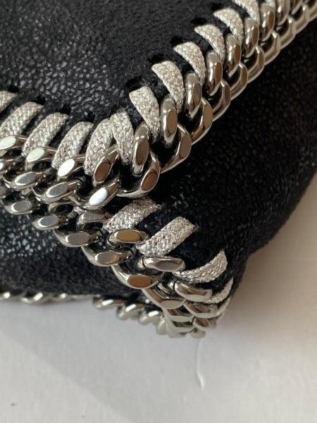 Stella Mccartney Tiny Black Falabella Crossbody Bag-handbag-Stella Mccartney-The Closet Egypt