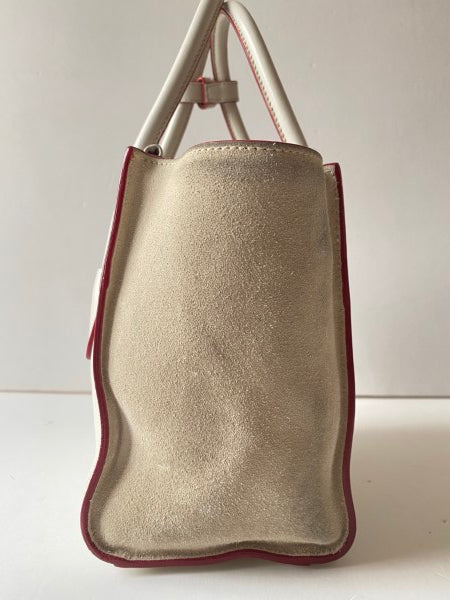 Prada White Twin Pocket Tote Bag-handbag-Prada-The Closet Egypt