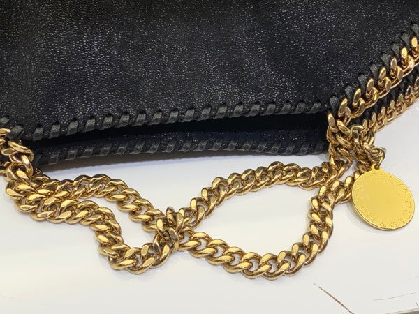 Stella Mccartney Black Falabella Medium Bag-handbag-Stella Mccartney-The Closet Egypt