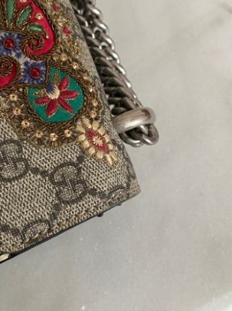 Gucci Ebony GG Python Dionysus Supreme Elephant Lte. Ed. Bag-handbag-Gucci-The Closet Egypt