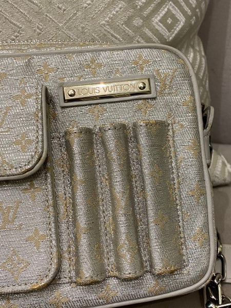 Louis Vuitton Silver Monogram Mckenna Chain Bag-handbag-Louis Vuitton-The Closet Egypt