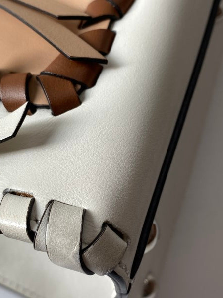 Fendi Bicolor Runway Whipstitch Tote Bag-handbag-Fendi-The Closet Egypt