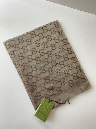 Gucci Brown GG Scarf-Scarf-Burberry-The Closet Egypt