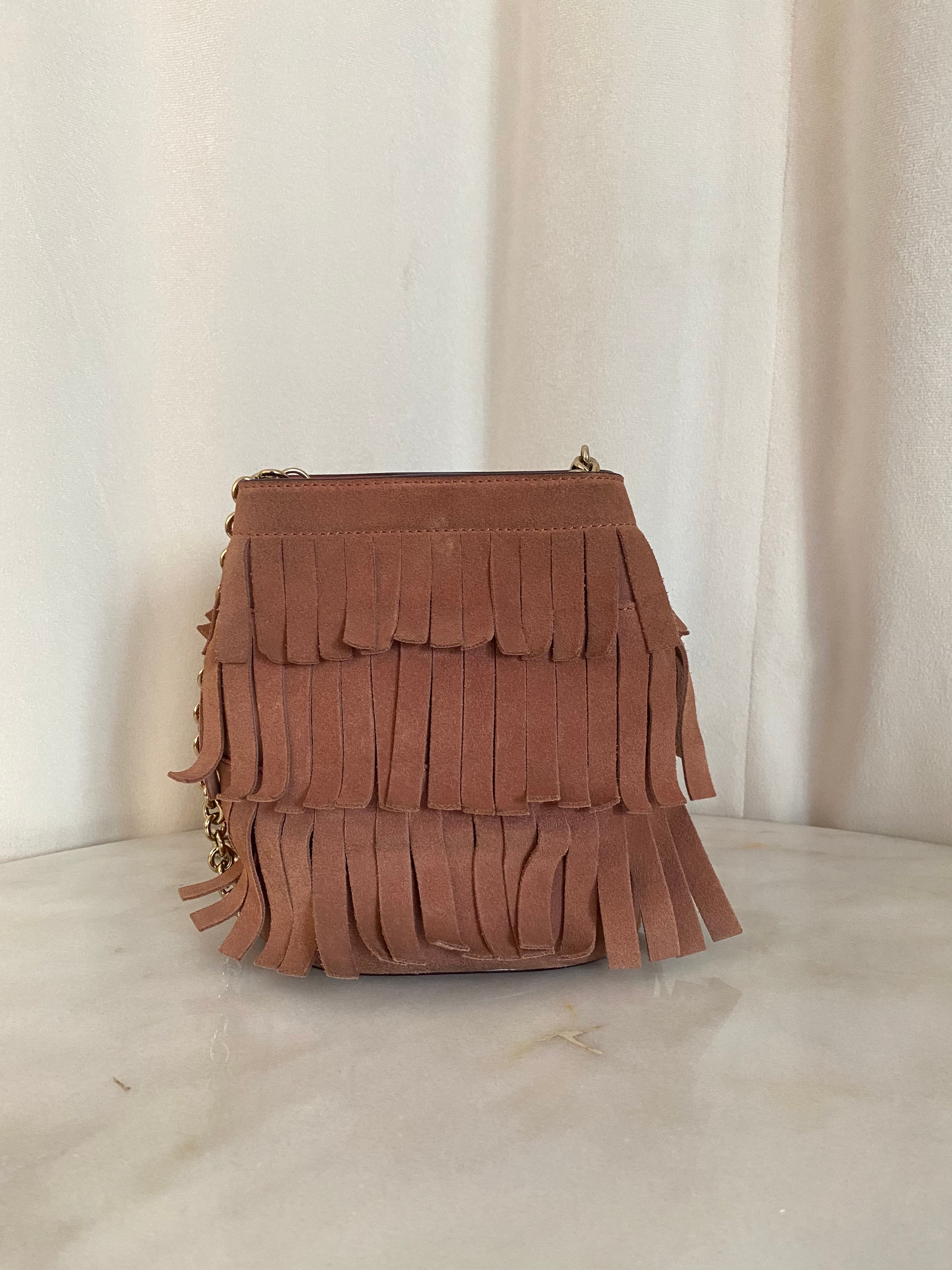 Burberry Pink Mini Bucket Crossbody Bag-handbag-Burberry-The Closet Egypt