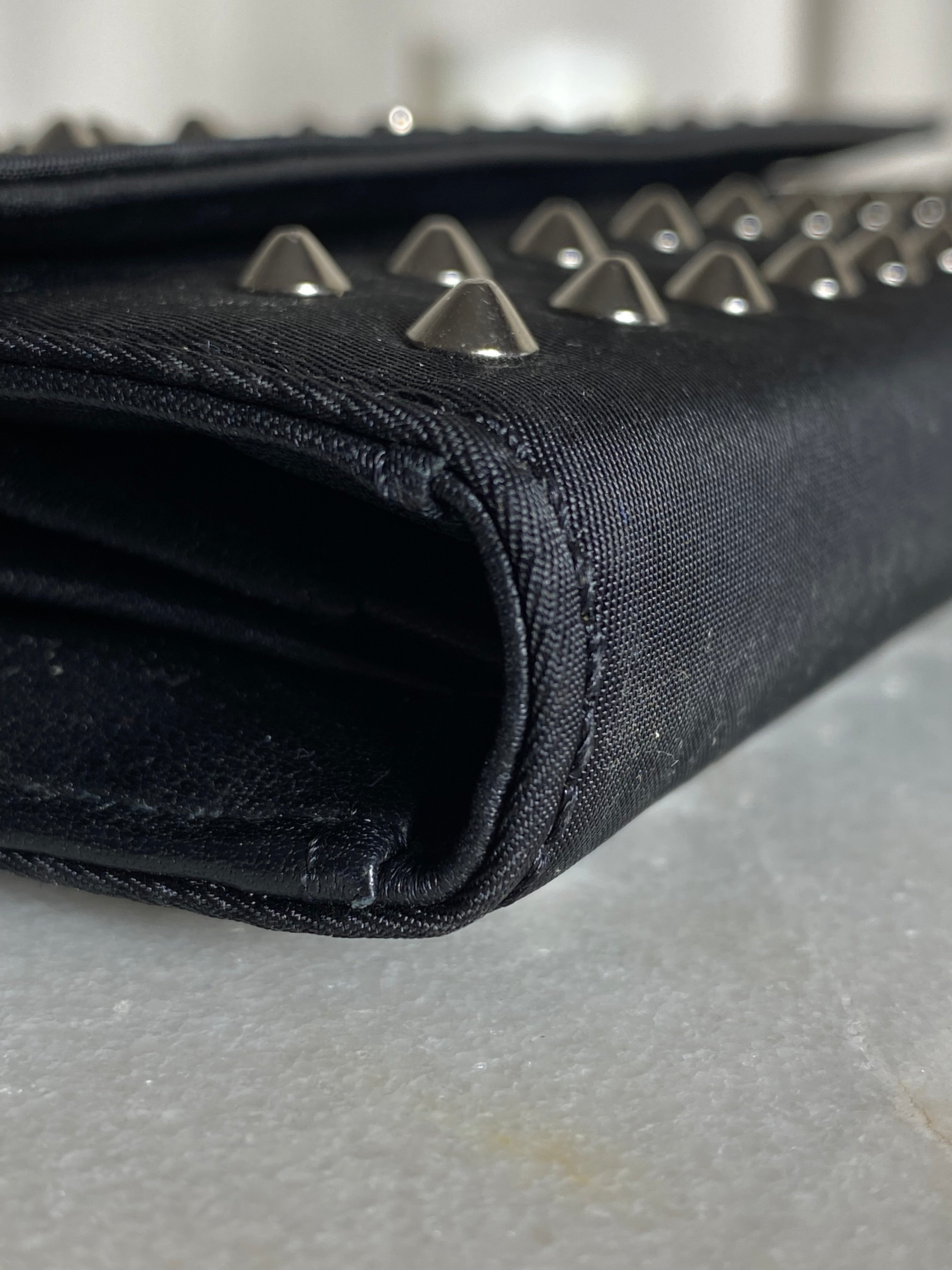 Givenchy Black Studded Long Wallet-wallet-Givenchy-The Closet Egypt