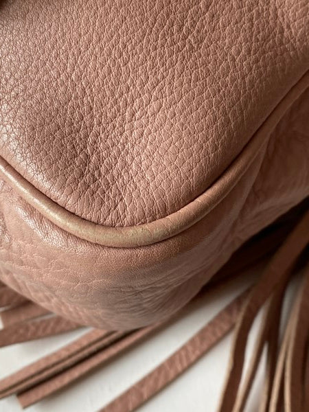 Gucci Pink Camera Soho Neiman Exclusion Double Chain Shoulder Bag-handbag-Gucci-The Closet Egypt