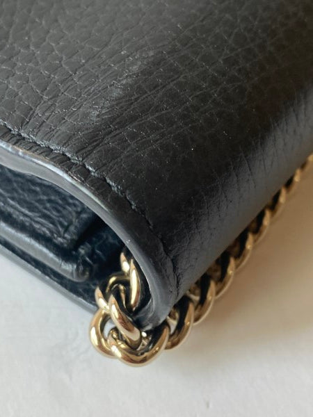 Gucci Black Interlocking WOC-Wallet Chain-Gucci-The Closet Egypt