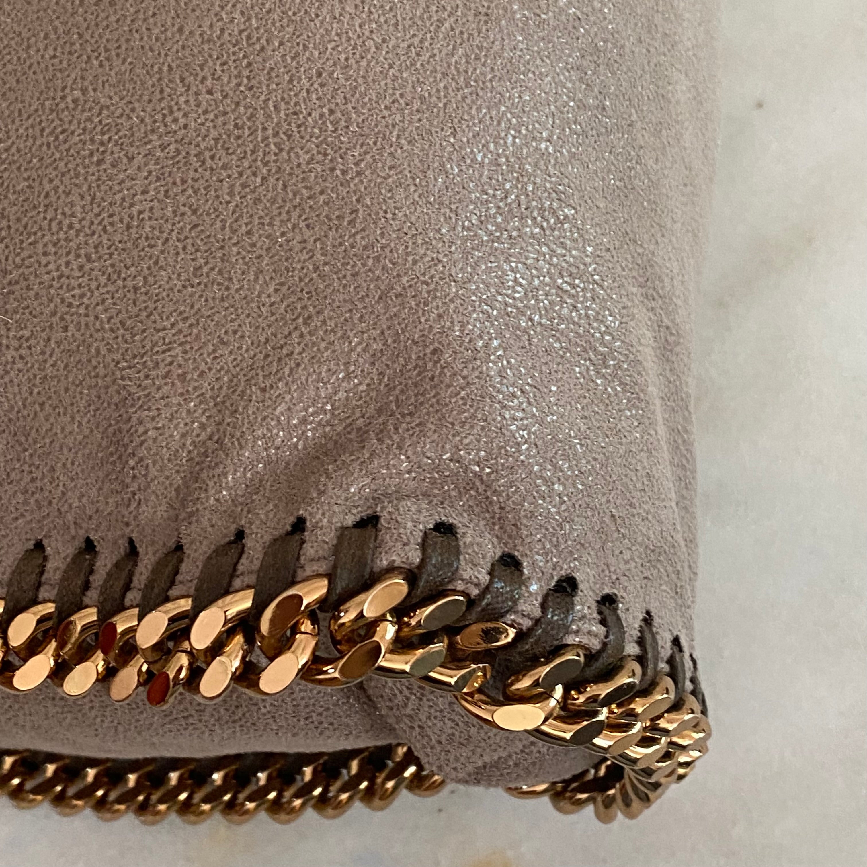 Stella Mccartney Cafe Falabella Double Chain Bag-handbag-Stella Mccartney-The Closet Egypt