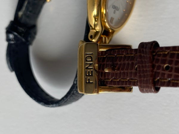 Fendi Vintage Gold Watch-Watch-Fendi-The Closet Egypt