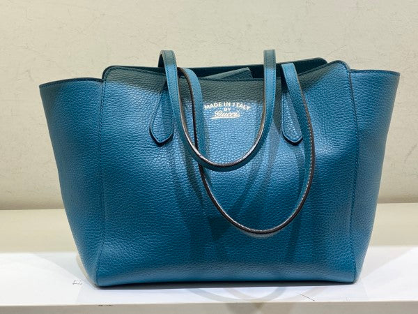 Gucci Blue Swing Shoulder Bag-handbag-Gucci-The Closet Egypt