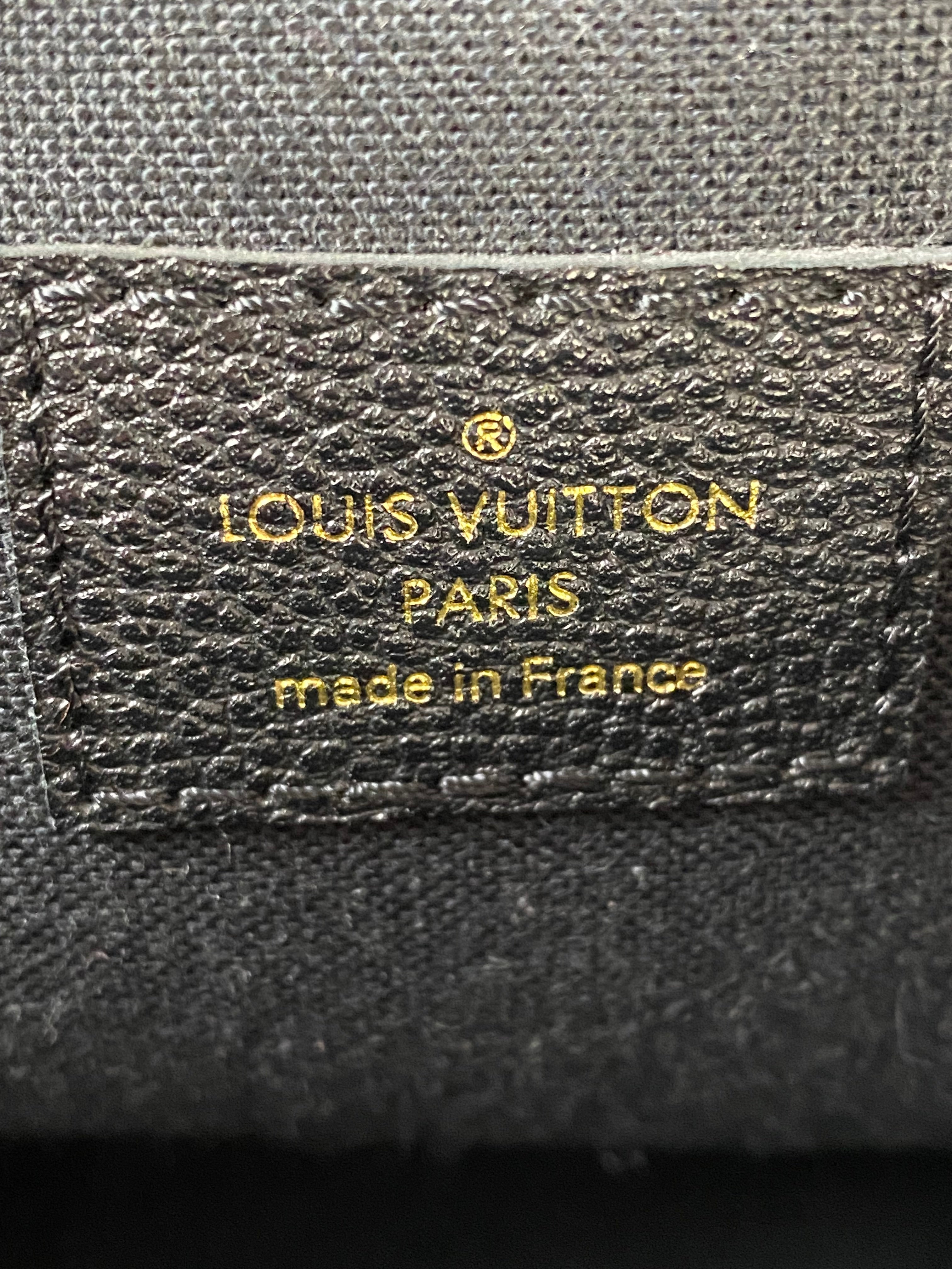 Louis Vuitton Black Empreinte Pouch-Pouch-Louis Vuitton-The Closet Egypt