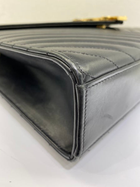 YSL Black Envelope Large Bag-handbag-YSL-The Closet Egypt