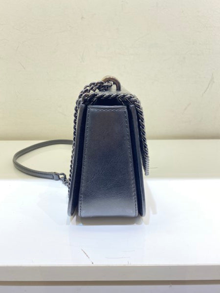 Stella Mccartney Black Vegan Falabella Box Crossbody Bag-handbag-Stella Mccartney-The Closet Egypt
