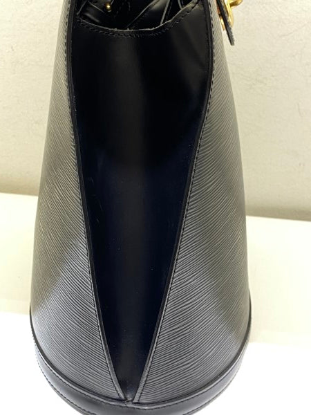 Louis Vuitton Noir Bucket Bag-handbag-Louis Vuitton-The Closet Egypt