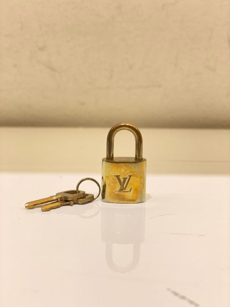 Louis Vuitton Brass Lock and Key Set-Lock and Key-Louis Vuitton-The Closet Egypt